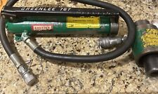 GREENLEE 767 HAND PUMP with RAM for HYDRAULIC  KNOCKOUT PUNCH picture