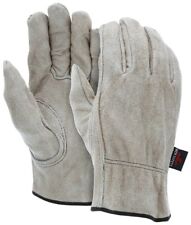 MCR Safety 3130 Split Cowhide Leather Driver Gloves, MD, Keystone Thumb, 12pk picture