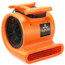 Air Mover Carpet Dryer 3 Speed 1 HP Floor Blower Fan Stackable for Water Damage picture