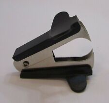 Vintage 1990's Good Working Black Handheld Swingline Staple Remover FREE S/H picture