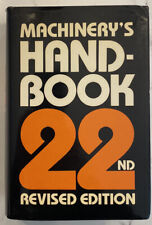 VINTAGE MACHINIST HANDBOOK Machinery's Handbook, 22nd Edition 1985 picture