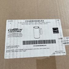 Contech Lighting 9” Led Cylinder 4000K 120-277v Multi-dim Wet Loc Black NEW 19in picture