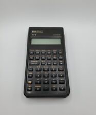 Vintage Hewlett Packard 10B Business Calculator with Sleeve Case Untested READ picture