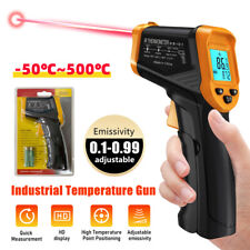 Digital LCD Infrared Thermometer Heat Temperature Laser IR Temp Gun for Cooking picture