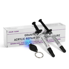 Granite & Marble Acrylic Repair Diy Kit - Light Cure  picture