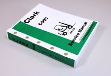 CLARK C500-Y50 C500-HY50 FORKLIFT SERVICE REPAIR SHOP MANUAL C500Y50 C500HY50 picture