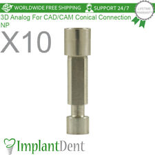 10 Im plant Analog For CAD/CAM 3D Conical Connection NP 2.25mm Dental Model Lab picture
