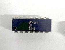 NEW 10PCS Fairchild Semiconductor LM324N Amplifier, IC OPAMP GP 4 CIRCUIT 14-DIP picture