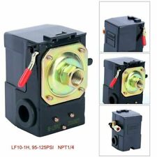 Air Compressor Pressure Switch Control 95-125 PSI H/D Pressure switch w/Unloader picture