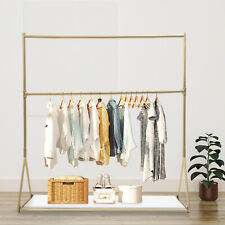 Industrial Clothes Display Rack Store Home Garment Clothing Hanger Storage Shelf picture