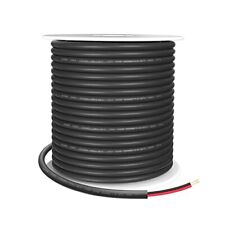AOTOINK 100FT/30M 22 Gauge 2 Conductor 22AWG Electrical Wire Stranded PVC Tinned picture