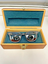 Used Designs Vision 2.5x Dental Surgical Telescopes Loupes Vintage 50-24 Frame picture