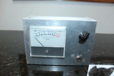 Vintage External Sound Output Meter Aluminum Box VU Rectifier Type by Shurite B picture