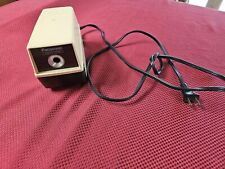 Vintage Panasonic KP-100 Electric Pencil Sharpener Auto Stop Beige Tested Works picture