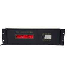 Franklin Time Systems Digital Master Clock Quartz F Rack Mount For 24v System picture