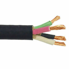 125' 4/4 SOOW Portable Power Cable Flexible CPE Jacket Black 600V picture