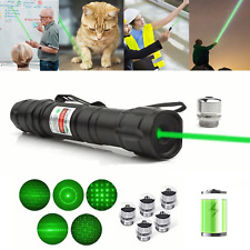 6000Miles Green Laser Pointer Pen 532nm Rechargeable 5mw Lazer Beam+Batt+Charger picture