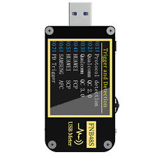 9 Pin USB Voltage Meter Screen Flip Function Gravity Sensor Ammeter Tester YSE picture