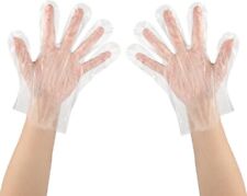New 200 - 1000pcs Disposable Clear Plastic Gloves, Food Safe Multipurpose Gloves picture