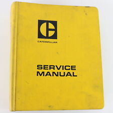 Vintage 14g Motor Grader 96u Caterpillar Vehicle Service Manual Reg01542 1980 picture
