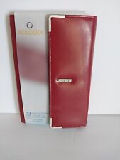 Vintage Rolodex Card File Book - 72 Business Card Book , Red, New picture