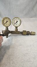 Vintage AIRCO Dual Gauge Regulator, Untested, 8410056, 8410093, Brass Parts picture