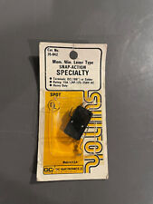 VINTAGE GC ELECTRONICS 35-842 MOMENTARY SNAP ACTION LEVER SPDT 15A NEW picture