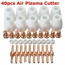 40 Pcs Air Plasma Cutter Consumables Extend Tips For PT-31 LG-40 Torch CUT-40 50 picture