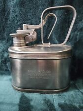 Vintage Eagle No.1301 Stainless Steel 1 Gallon Can Laboratory Safety Empty picture