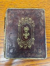 Antique 1800s Journal Diary, Mostly Blank with some vintage entries picture