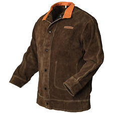 Cowhide Leather Welding Jacket,  Flame-Resistant Heavy Duty Welder Jacket picture