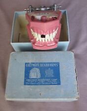 Vintage Columbia Dentoforms Dental Pole Teeth Original Box Dentures picture