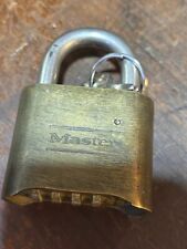 Vintage Master Lock PADLOCK 175 Combination 4 Digit Padlock Combo Lock 2 keys picture