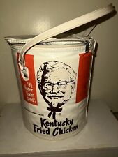 Kentucky Fried Chicken KFC Bucket Carrier Bag Vintage Rare Colonel Sanders picture