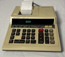 Vintage VSharp Compet QS-2186 Electronic Calculating Machine, Printing. picture