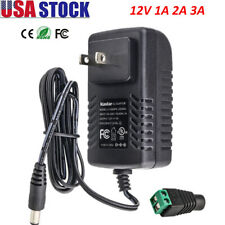 DC 12V 1A 2A 3A Power Supply Adapter Transformer Converter For LED Strip Lights picture
