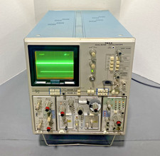 Tektronix 7844 Dual-Beam Analog Lab Oscilloscope Mainframe Power Tested picture