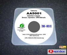 Tektronix TEK AA5001 AA-5001 AA 5001 Service - OPS Hi Resolution Manuals CD picture