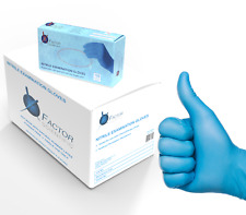 1000pcs Blue Nitrile Exam Gloves Latex & Powder-Free Wholesale Medical Gloves picture