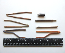 Vintage Soldering Iron Tips Lot - Various Sizes & Types picture