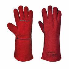 Portwest A500 Welders Work Leather Safety Gauntlet with Cotton Gloves ANSI picture