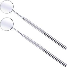 2 Pieces Dental Mirror Reflector Dentist Tool Teeth Cleaning Mouth Inspection. picture