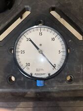Ashcroft Vacuum Gauge 0 to 30 in. Hg vac (Tested) picture