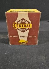 Vintage Central Screw Co #12 x 1 1/4