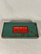 Vintage Whitney Metal Tool Co. No. 5 Jr. Punch - Sheet Metal Hand Punch USA picture