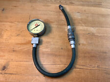 Vintage MAC TOOL PRESSURE GAGE  WITH HOSE 300 PSI w/ Reset Quick Connect picture