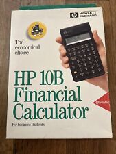 Hewlett-Packard HP 10B Financial Calculator For Business And Finance Vintage NIB picture