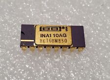 (1 Pcs) Burr-Brown INA110AG DIP16 Instrumentation Amplifier Gold Cap & Leads picture