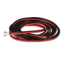 16 Gauge Flexible 2 Conductor Parallel Silicone Wire Spool Red Black High Res... picture