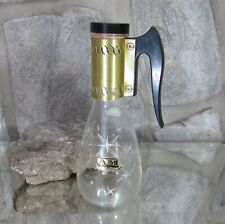Vintage 50s Starburst Carafe U.S. Army Open Mess picture